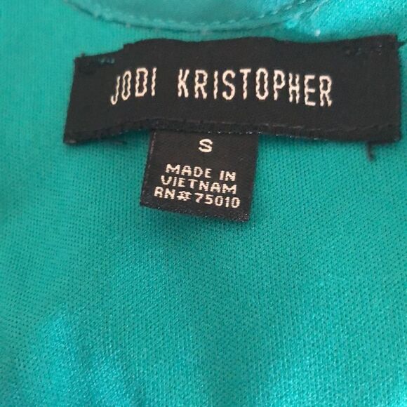 Jodi Kristopher Green Print Cutout Dress - Picture 7 of 8